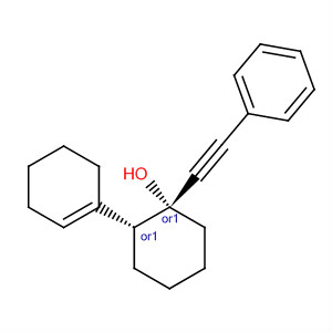 918875-54-4  Cyclohexanol, 2-(1-cyclohexen-1-yl)-1-(2-phenylethynyl)-, (1R,2R)-rel-