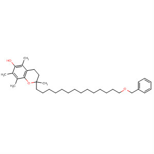 918876-27-4  2H-1-Benzopyran-6-ol,3,4-dihydro-2,5,7,8-tetramethyl-2-[14-(phenylmethoxy)tetradecyl]-