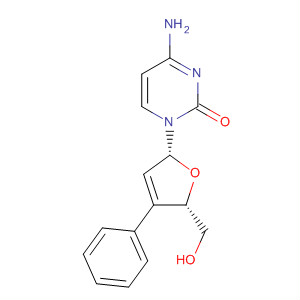 918877-70-0  2(1H)-Pyrimidinone,4-amino-1-[(2R,5S)-2,5-dihydro-5-(hydroxymethyl)-4-phenyl-2-furanyl]-