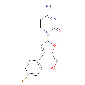918877-75-5  2(1H)-Pyrimidinone,4-amino-1-[(2R,5S)-4-(4-fluorophenyl)-2,5-dihydro-5-(hydroxymethyl)-2-furanyl]-