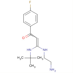 918885-22-0  2-Propen-1-one,3-[(2-aminoethyl)amino]-3-[(1,1-dimethylethyl)amino]-1-(4-fluorophenyl)-