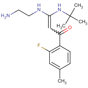 918885-27-5  2-Propen-1-one,3-[(2-aminoethyl)amino]-3-[(1,1-dimethylethyl)amino]-1-(2-fluoro-4-methylphenyl)-