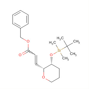 918886-55-2  2-Propenoic acid,3-[(2R,3R)-3-[[(1,1-dimethylethyl)dimethylsilyl]oxy]tetrahydro-2H-pyran-2-yl]-, phenylmethyl ester, (2E)-