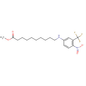 918893-47-7  Decanoic acid, 10-[[4-nitro-3-(trifluoromethyl)phenyl]amino]-, methylester