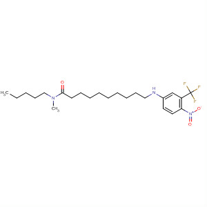 918893-50-2  Decanamide,N-methyl-10-[[4-nitro-3-(trifluoromethyl)phenyl]amino]-N-pentyl-