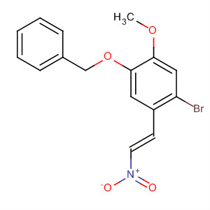 918896-58-9  Benzene,1-bromo-5-methoxy-2-[(1E)-2-nitroethenyl]-4-(phenylmethoxy)-