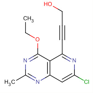 918898-06-3  2-Propyn-1-ol,3-(7-chloro-4-ethoxy-2-methylpyrido[4,3-d]pyrimidin-5-yl)-