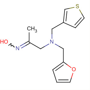 918898-43-8  2-Propanone, 1-[(2-furanylmethyl)(3-thienylmethyl)amino]-, oxime