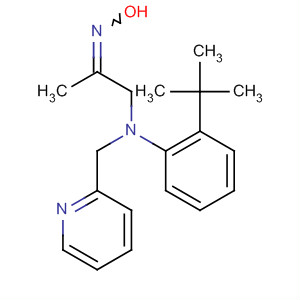 918898-47-2  2-Propanone, 1-[[2-(1,1-dimethylethyl)phenyl](2-pyridinylmethyl)amino]-,oxime