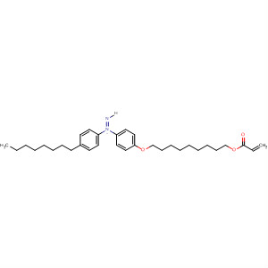 918902-22-4  2-Propenoic acid, 9-[4-[2-(4-octylphenyl)diazenyl]phenoxy]nonyl ester