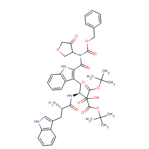 918902-54-2  L-Tryptophanamide,1-[(1,1-dimethylethoxy)carbonyl]-N-[(phenylmethoxy)carbonyl]-L-tryptophyl-1-[(1,1-dimethylethoxy)carbonyl]-N-(tetrahydro-4-oxo-3-furanyl)-