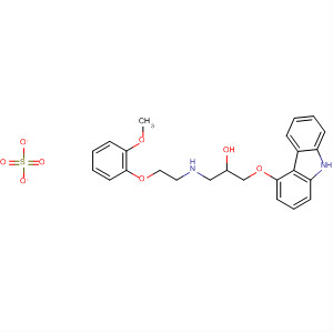 918903-21-6  2-Propanol,1-(9H-carbazol-4-yloxy)-3-[[2-(2-methoxyphenoxy)ethyl]amino]-, sulfate(1:?)