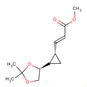 918905-66-5  2-Propenoic acid,3-[(1S,2R)-2-[(4S)-2,2-dimethyl-1,3-dioxolan-4-yl]cyclopropyl]-, methylester, (2E)-