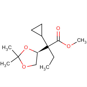 918905-67-6  Cyclopropanepropanoic acid,2-[(4S)-2,2-dimethyl-1,3-dioxolan-4-yl]-b-methyl-, methyl ester, (1S,2R)-