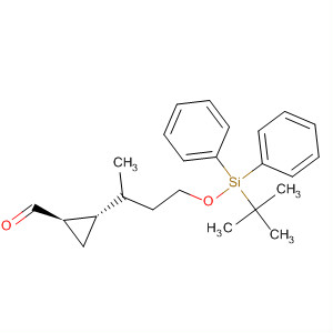 918905-89-2  Cyclopropanecarboxaldehyde,2-[3-[[(1,1-dimethylethyl)diphenylsilyl]oxy]-1-methylpropyl]-, (1R,2S)-