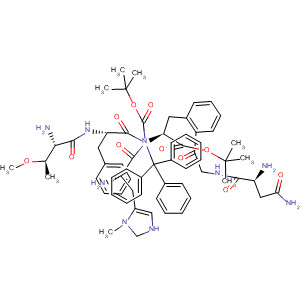 918935-88-3  L-Phenylalanine,N-[(1,1-dimethylethoxy)carbonyl]-3-methyl-L-histidyl-N-(triphenylmethyl)-L-asparaginylglycyl-O-(1,1-dimethylethyl)-L-threonyl-D-phenylalanyl-,methyl ester