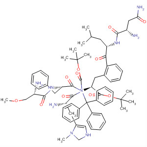 918936-37-5  D-Phenylalanine,N-[(1,1-dimethylethoxy)carbonyl]-3-methyl-L-histidyl-N-(triphenylmethyl)-L-asparaginyl-L-leucyl-O-(1,1-dimethylethyl)-D-seryl-D-phenylalanyl-,methyl ester
