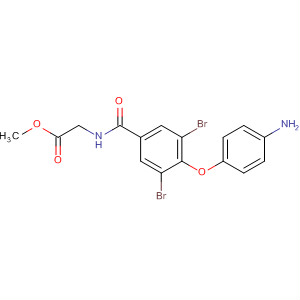 918945-85-4  Glycine, N-[4-(4-aminophenoxy)-3,5-dibromobenzoyl]-, methyl ester