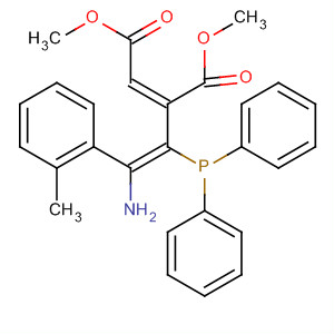 918958-78-8  2-Butenedioic acid,2-[(1Z)-2-amino-1-(diphenylphosphinyl)-2-(2-methylphenyl)ethenyl]-,1,4-dimethyl ester, (2E)-