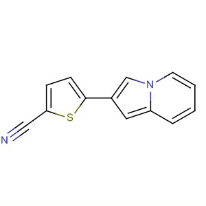 918960-14-2  2-Thiophenecarbonitrile, 5-(2-indolizinyl)- 918960-14-2  2-Thiophenecarbonitrile, 5-(2-indolizinyl)-