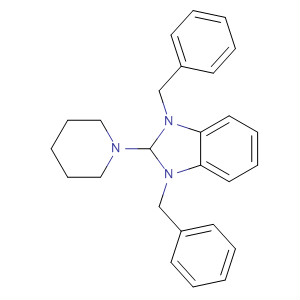 917249-89-9  1H-Benzimidazole, 2,3-dihydro-1,3-bis(phenylmethyl)-2-(1-piperidinyl)-