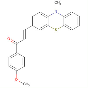 917340-91-1  2-Propen-1-one,1-(4-methoxyphenyl)-3-(10-methyl-10H-phenothiazin-3-yl)-, (2E)-