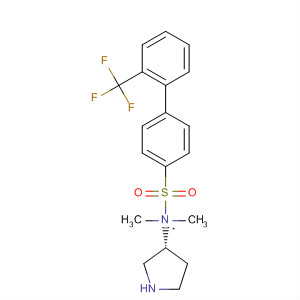 917355-27-2  3-Pyrrolidinamine,N,N-dimethyl-1-[[2'-(trifluoromethyl)[1,1'-biphenyl]-4-yl]sulfonyl]-, (3R)-