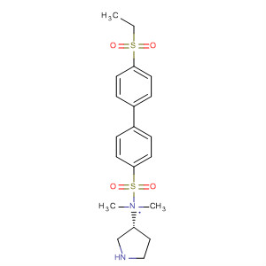 917355-42-1  3-Pyrrolidinamine,1-[[4'-(ethylsulfonyl)[1,1'-biphenyl]-4-yl]sulfonyl]-N,N-dimethyl-, (3R)-