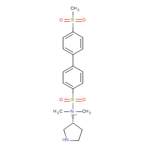 917355-44-3  3-Pyrrolidinamine,N,N-dimethyl-1-[[4'-(methylsulfonyl)[1,1'-biphenyl]-4-yl]sulfonyl]-, (3R)-