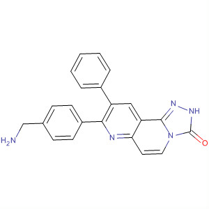 917359-66-1  1,2,4-Triazolo[3,4-f][1,6]naphthyridin-3(2H)-one,8-[4-(aminomethyl)phenyl]-9-phenyl-
