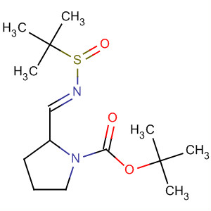 917382-66-2  1-Pyrrolidinecarboxylic acid,2-[(E)-([(1,1-dimethylethyl)sulfinyl]imino)methyl]-, 1,1-dimethylethyl ester,(2R)-