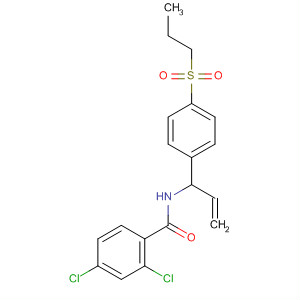 917382-94-6  Benzamide, 2,4-dichloro-N-[1-[4-(propylsulfonyl)phenyl]-2-propen-1-yl]-