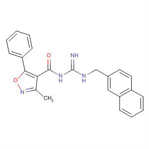 917385-35-4  4-Isoxazolecarboxamide,N-[imino[(2-naphthalenylmethyl)amino]methyl]-3-methyl-5-phenyl-