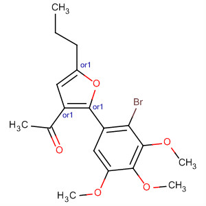 917470-31-6  Ethanone,1-[(2R,3S,5R)-2-(2-bromo-3,4,5-trimethoxyphenyl)tetrahydro-5-propyl-3-furanyl]-, rel-