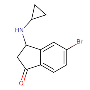 917474-28-3  1H-Inden-1-one, 5-bromo-3-(cyclopropylamino)-2,3-dihydro-