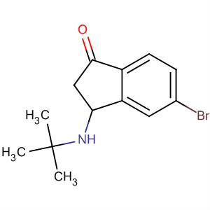 917474-29-4  1H-Inden-1-one, 5-bromo-3-[(1,1-dimethylethyl)amino]-2,3-dihydro-