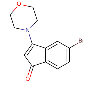 917474-34-1  1H-Inden-1-one, 5-bromo-2,3-dihydro-3-(4-morpholinyl)-