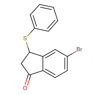 917474-43-2  1H-Inden-1-one, 5-bromo-2,3-dihydro-3-(phenylthio)-