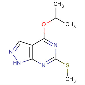 917482-88-3  1H-Pyrazolo[3,4-d]pyrimidine, 4-(1-methylethoxy)-6-(methylthio)-