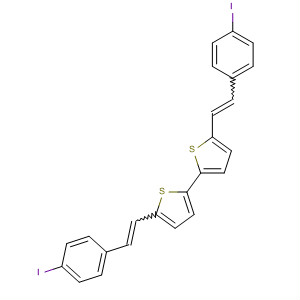 917483-49-9  2,2'-Bithiophene, 5,5'-bis[2-(4-iodophenyl)ethenyl]-