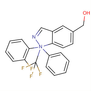 917488-10-9  1H-Indazole-5-methanol, 1-(2-fluorophenyl)-a-phenyl-a-(trifluoromethyl)-