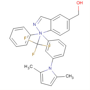 917488-18-7  1H-Indazole-5-methanol,a-[3-(2,5-dimethyl-1H-pyrrol-1-yl)phenyl]-1-phenyl-a-(trifluoromethyl)-