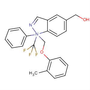 917488-65-4  1H-Indazole-5-methanol,a-[(2-methylphenoxy)methyl]-1-phenyl-a-(trifluoromethyl)-