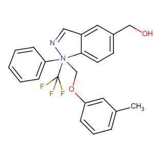 917488-66-5  1H-Indazole-5-methanol,a-[(3-methylphenoxy)methyl]-1-phenyl-a-(trifluoromethyl)-