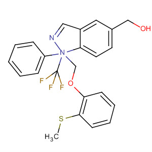 917488-77-8  1H-Indazole-5-methanol,a-[[2-(methylthio)phenoxy]methyl]-1-phenyl-a-(trifluoromethyl)-