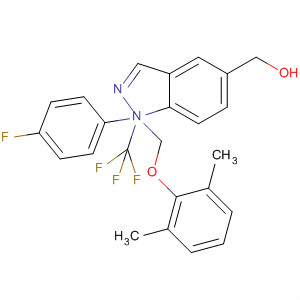 917488-97-2  1H-Indazole-5-methanol,a-[(2,6-dimethylphenoxy)methyl]-1-(4-fluorophenyl)-a-(trifluoromethyl)-