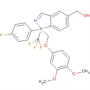 917489-58-8  1H-Indazole-5-methanol,a-[(3,4-dimethoxyphenoxy)methyl]-1-(4-fluorophenyl)-a-(trifluoromethyl)-