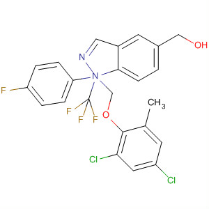917489-60-2  1H-Indazole-5-methanol,a-[(2,4-dichloro-6-methylphenoxy)methyl]-1-(4-fluorophenyl)-a-(trifluoromethyl)-