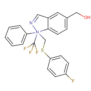 917489-62-4  1H-Indazole-5-methanol,a-[[(4-fluorophenyl)thio]methyl]-1-phenyl-a-(trifluoromethyl)-