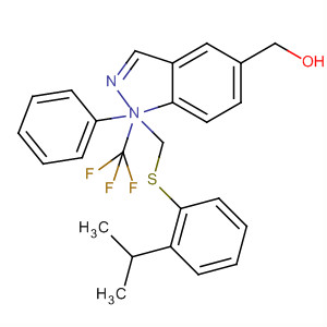 917489-63-5  1H-Indazole-5-methanol,a-[[[2-(1-methylethyl)phenyl]thio]methyl]-1-phenyl-a-(trifluoromethyl)-